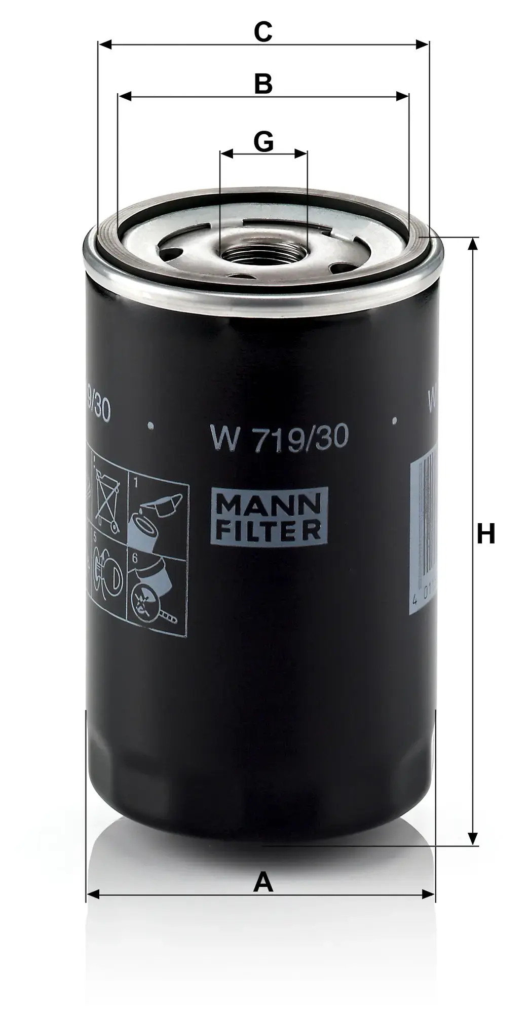 MANN-FILTER Oil Filter