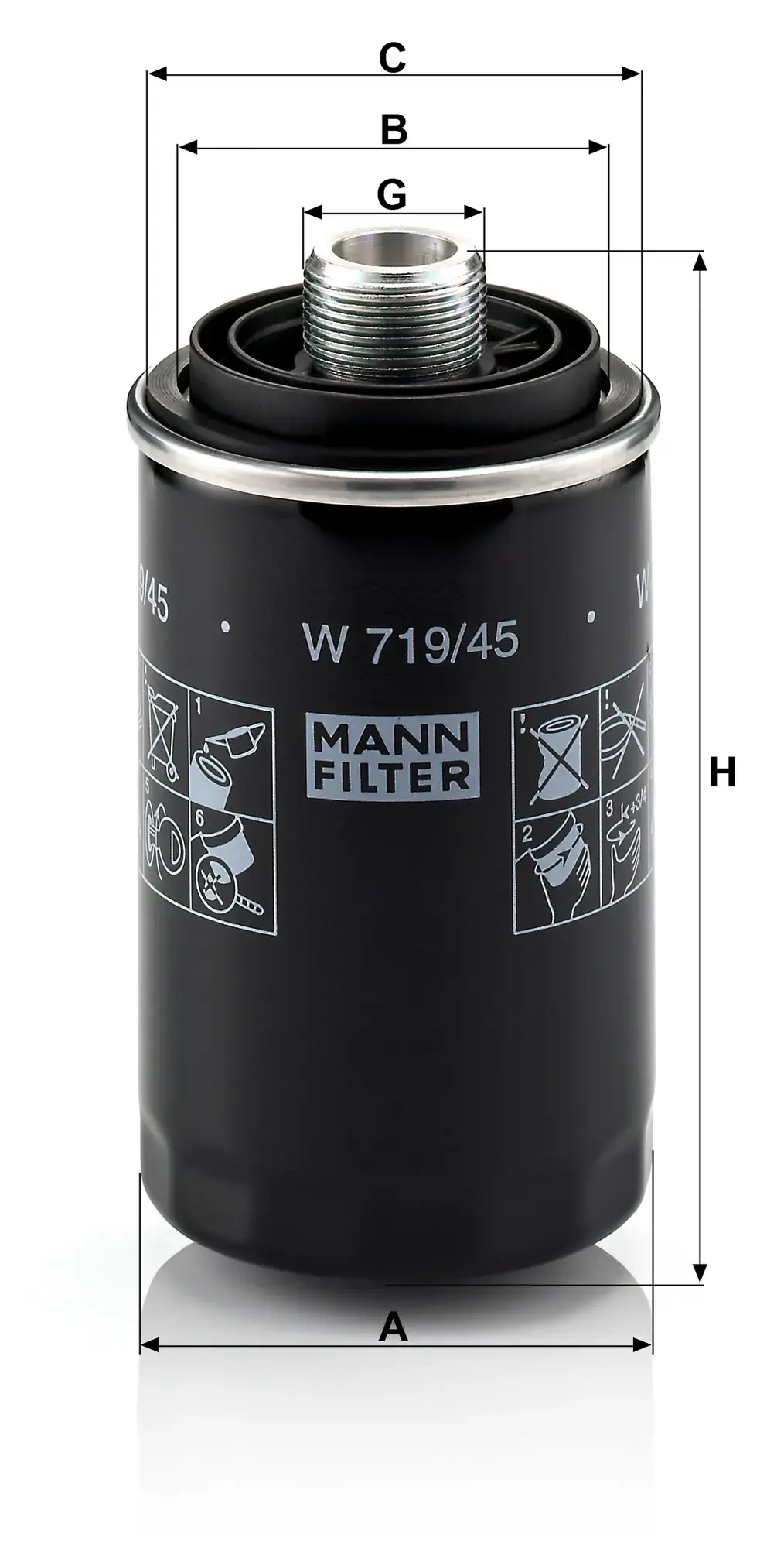 MANN-FILTER Oil Filter