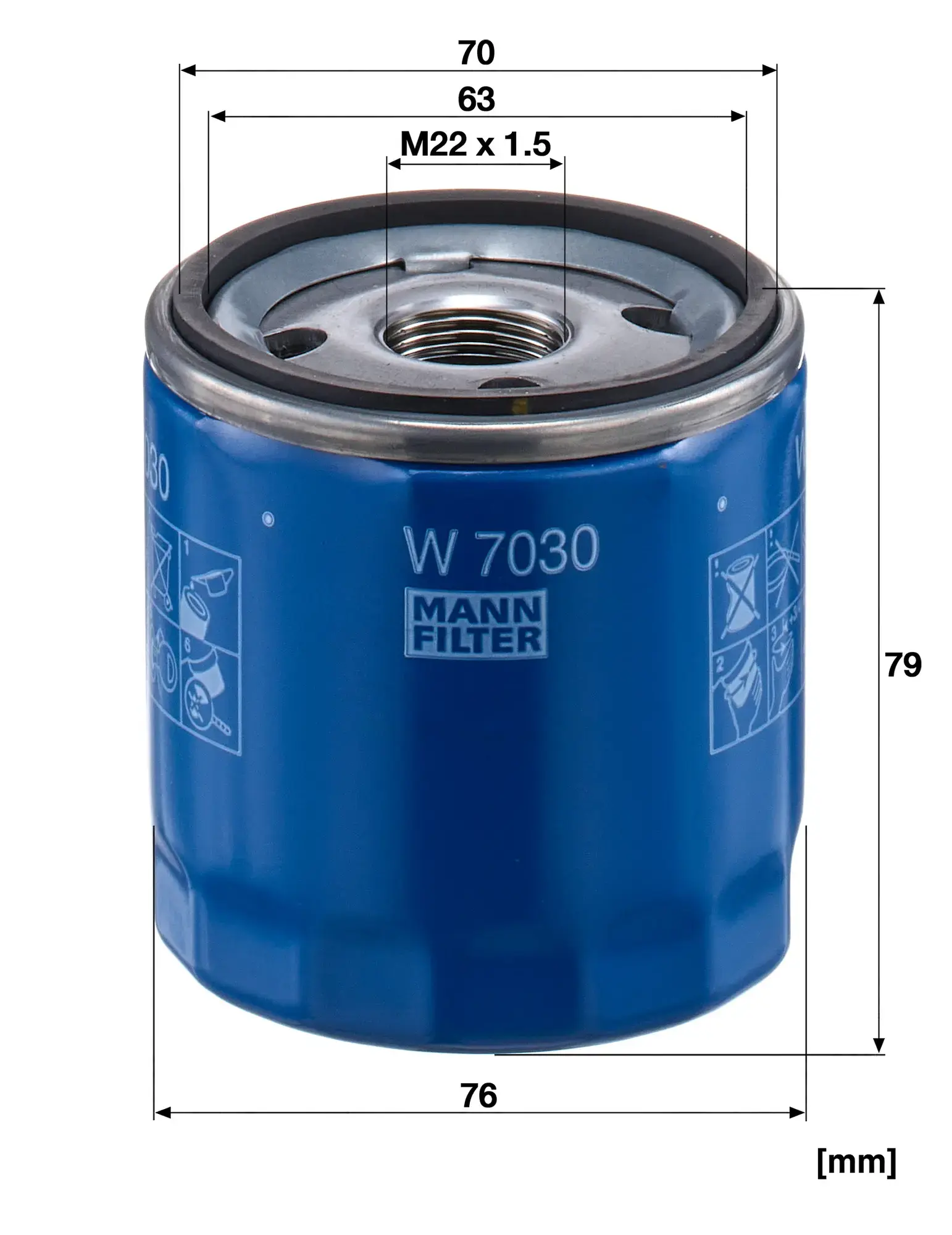 MANN-FILTER Oil Filter