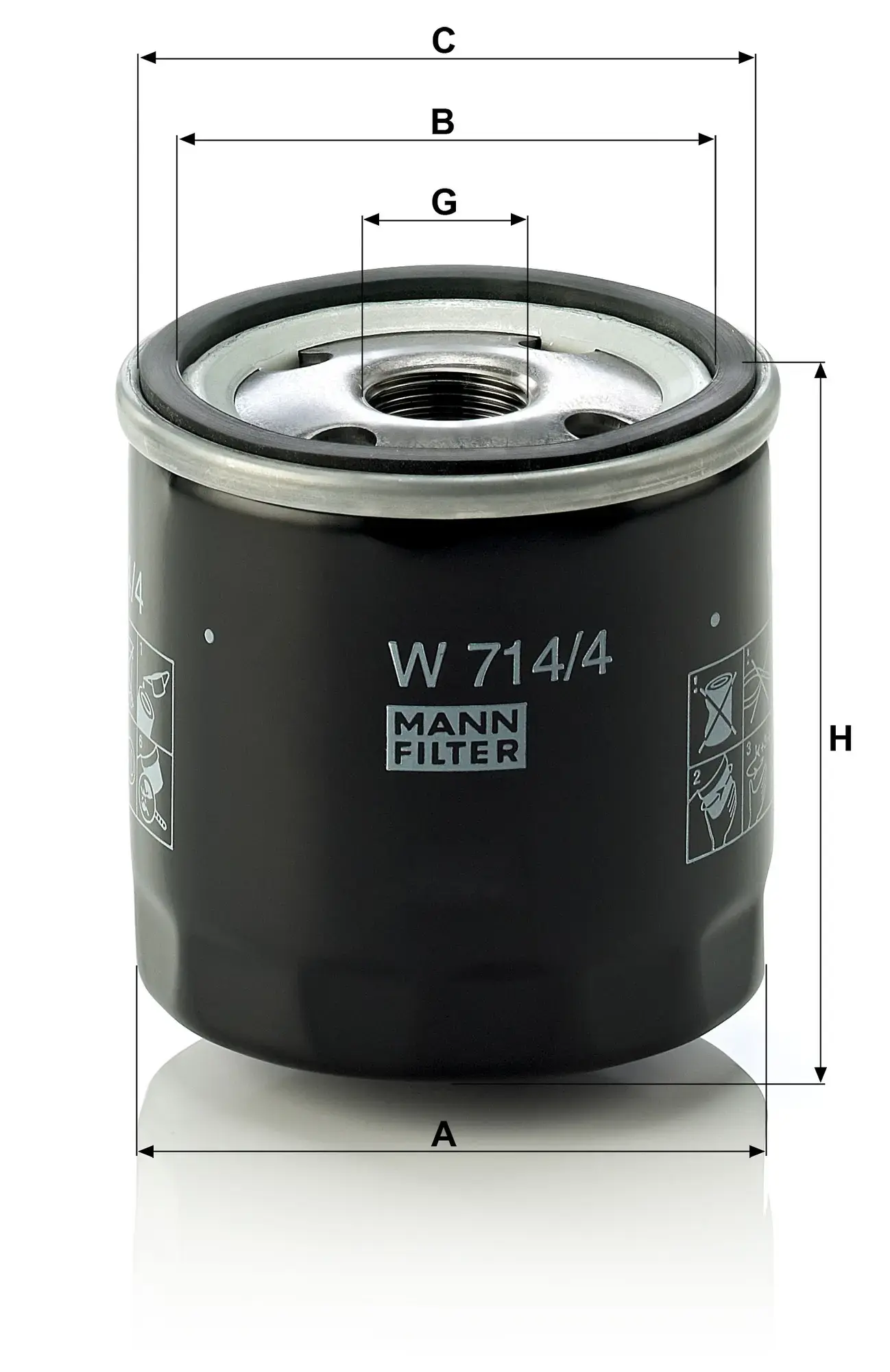 MANN-FILTER Oil Filter