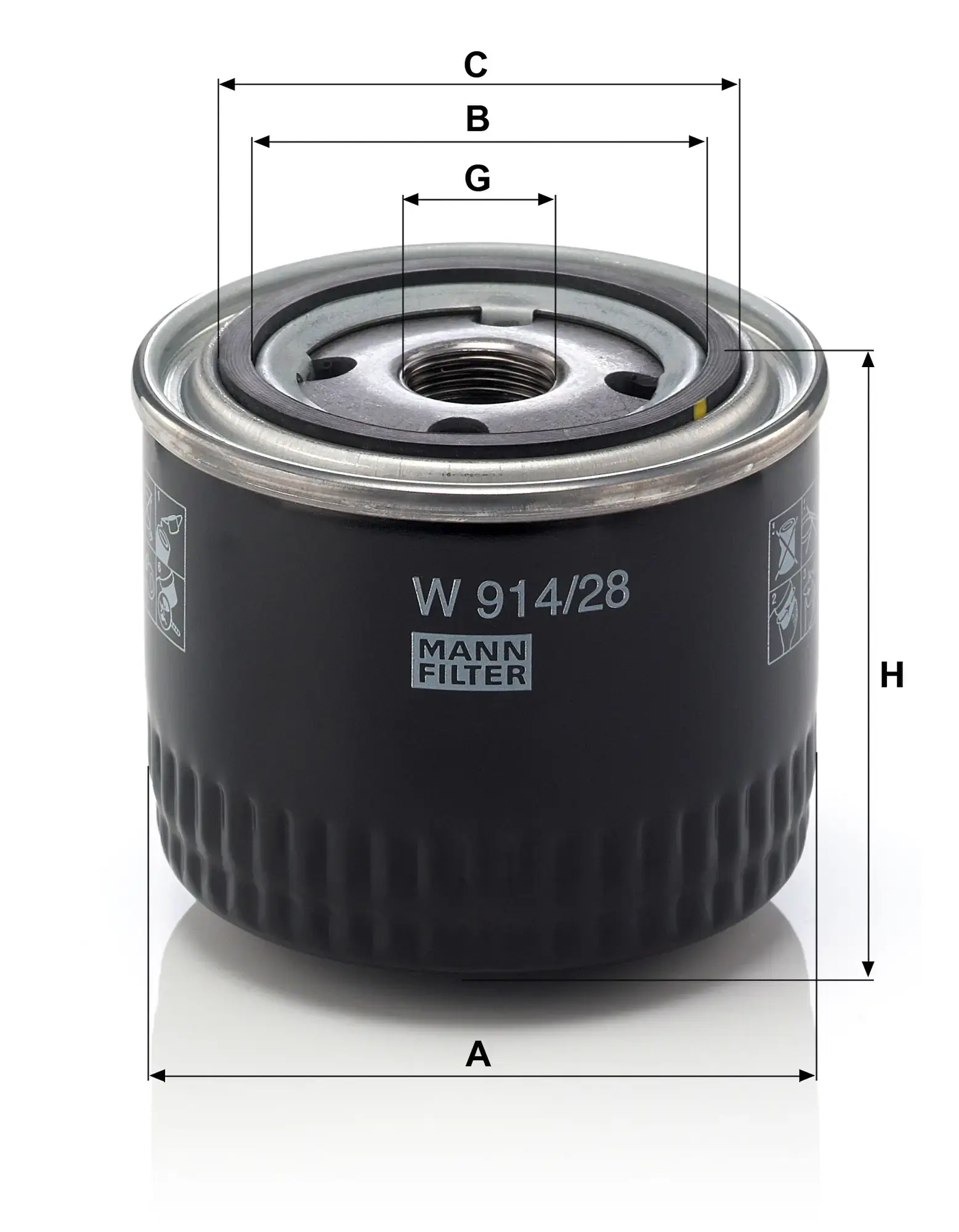 MANN-FILTER Oil Filter