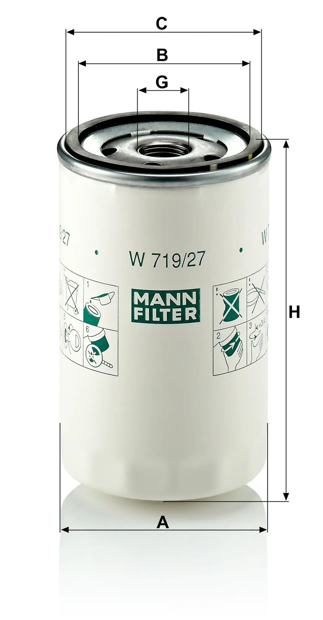 MANN-FILTER Oil Filter