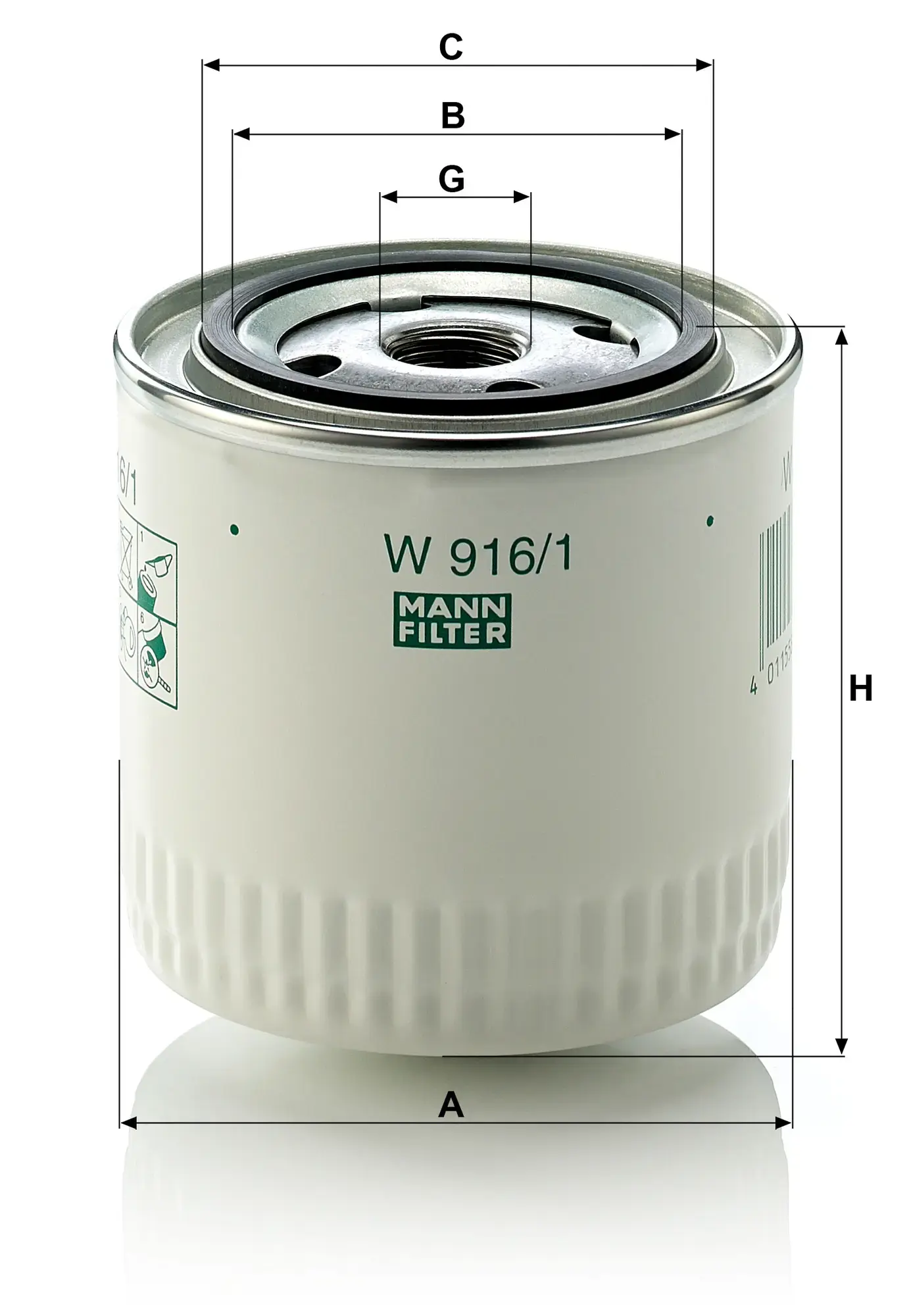 MANN-FILTER Oil Filter