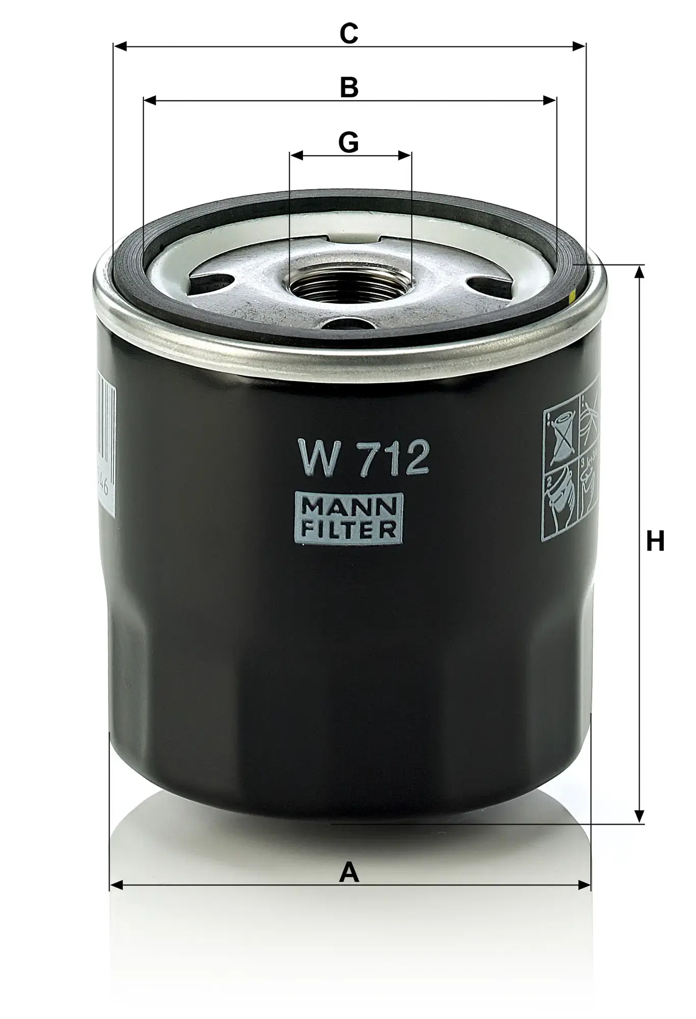 MANN-FILTER Oil Filter