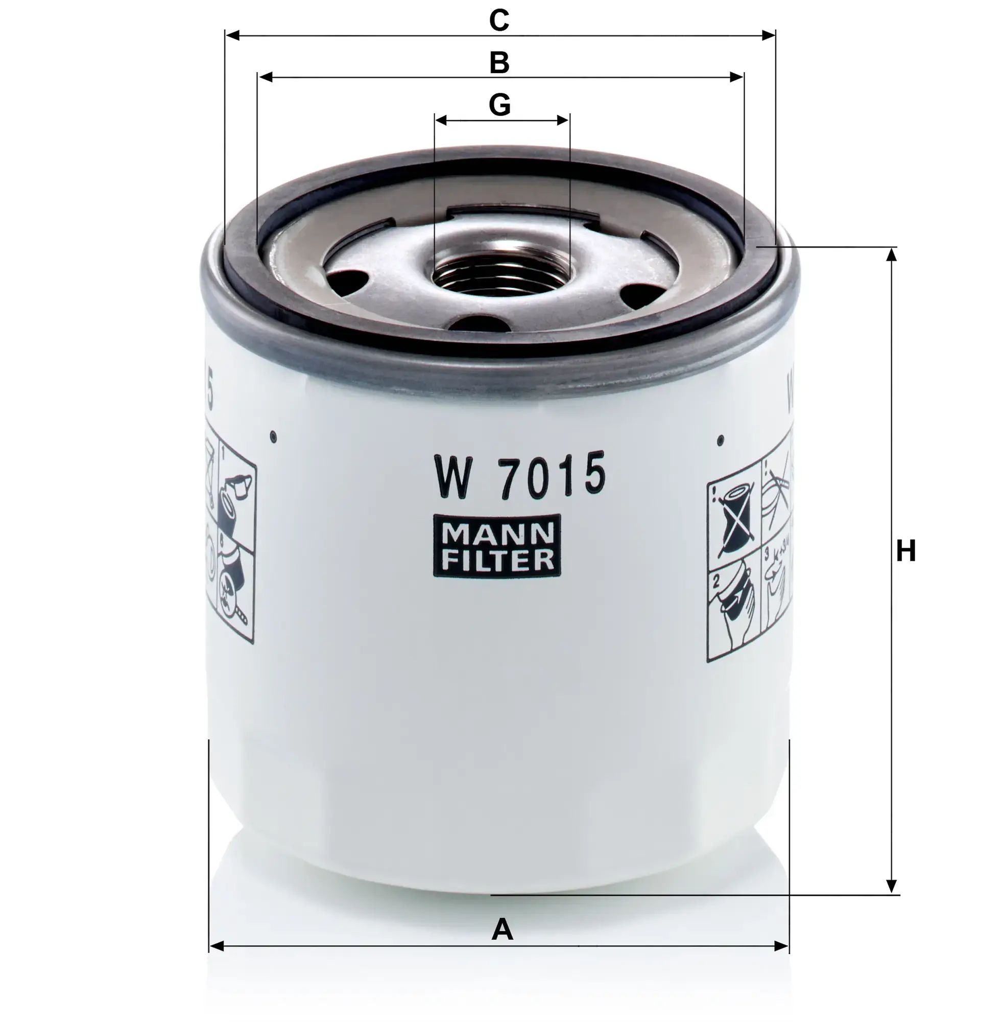 MANN-FILTER Oil Filter