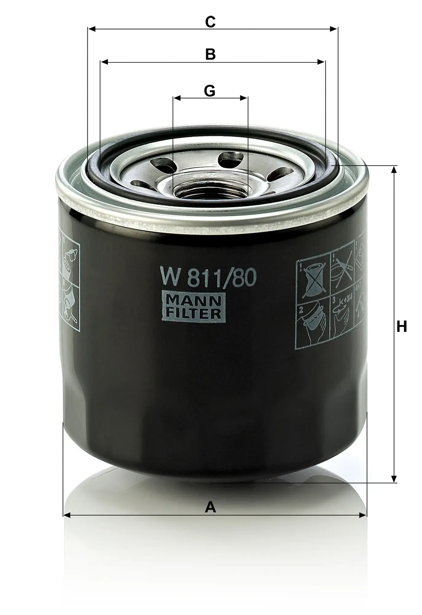 MANN-FILTER Oil Filter