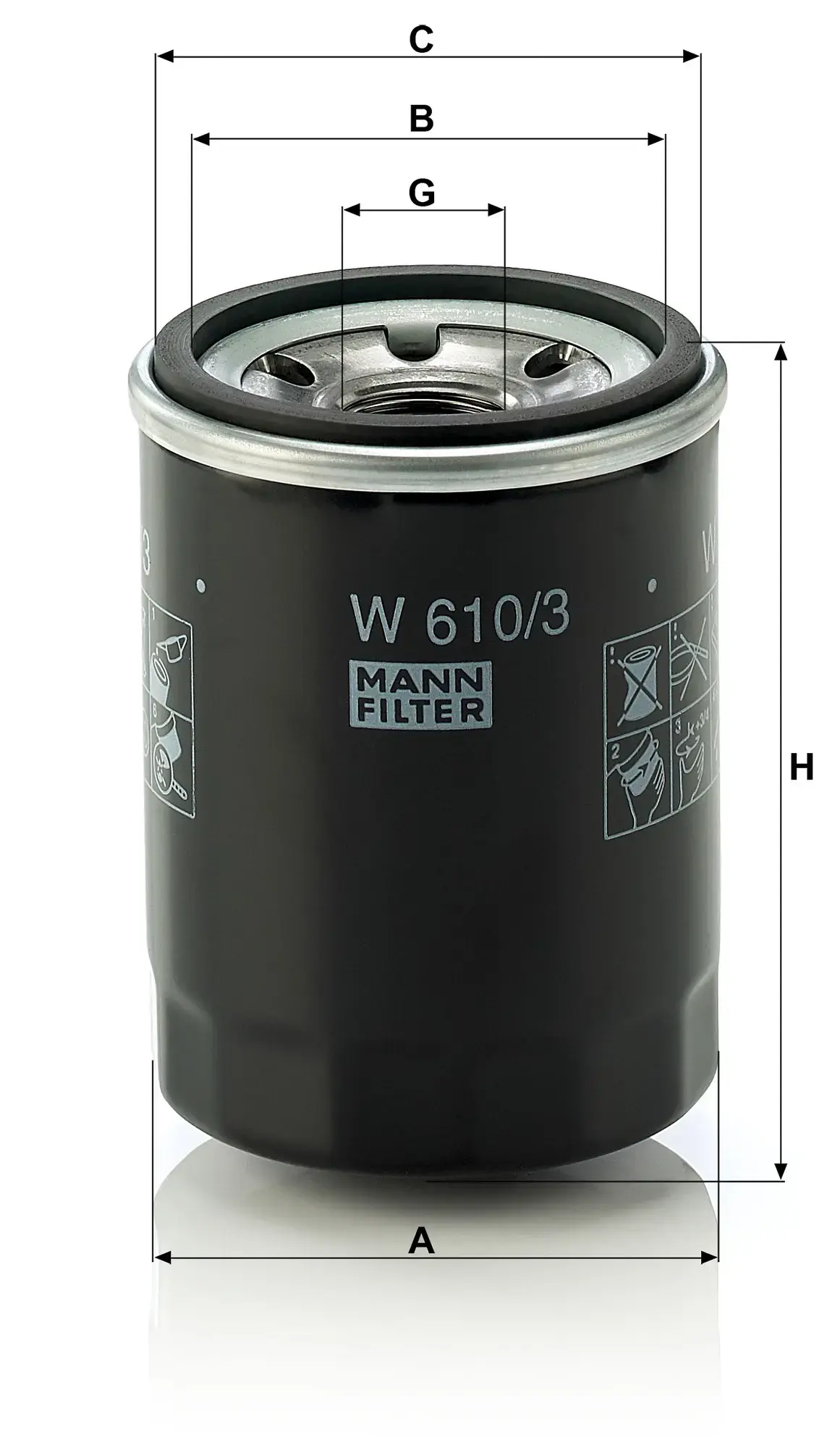 MANN-FILTER Oil Filter