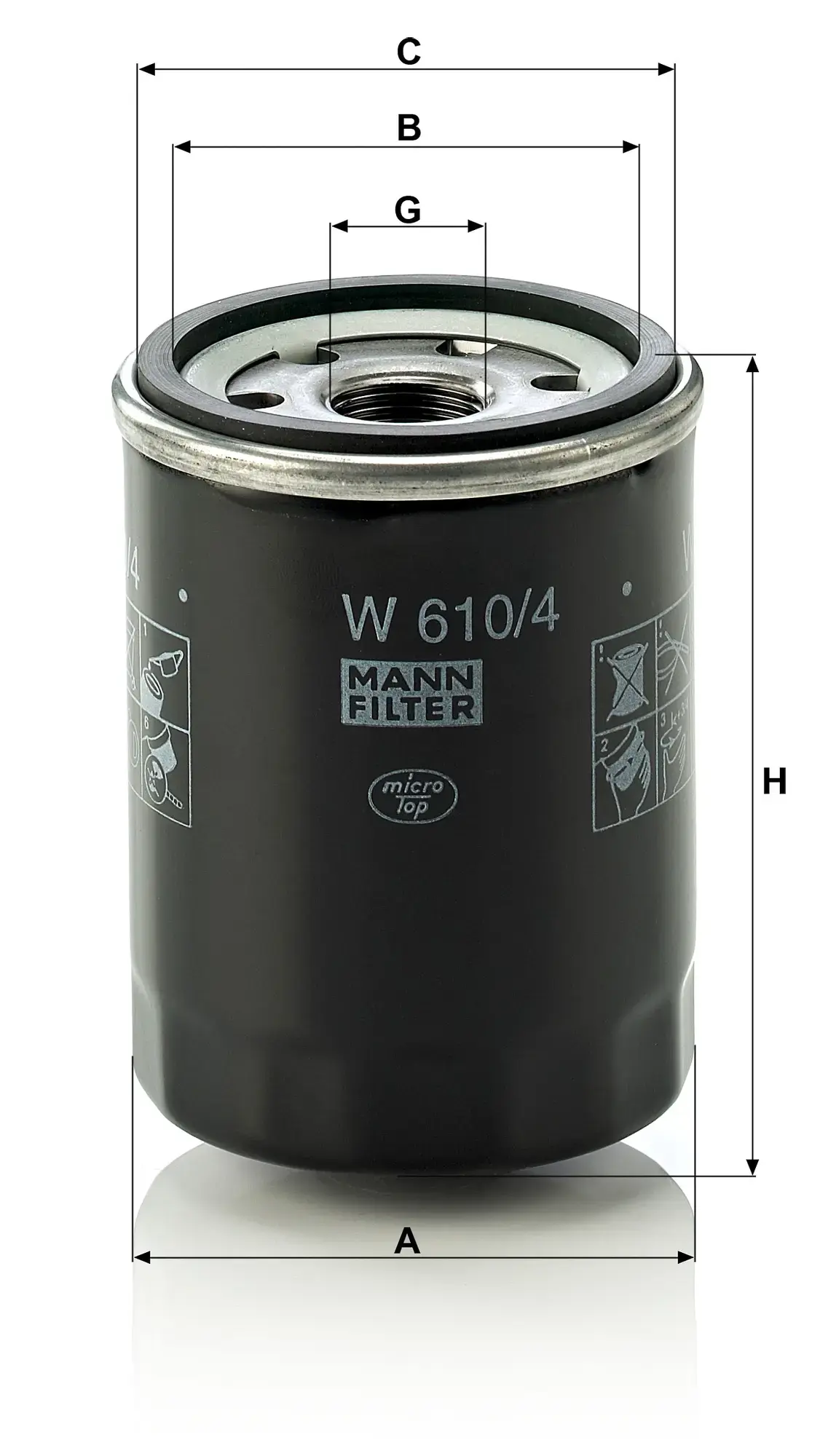 MANN-FILTER Oil Filter