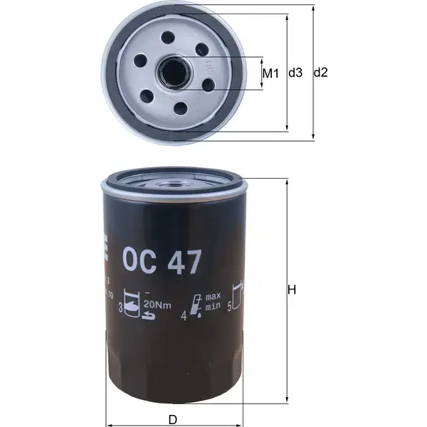 Mahle Oil Filter