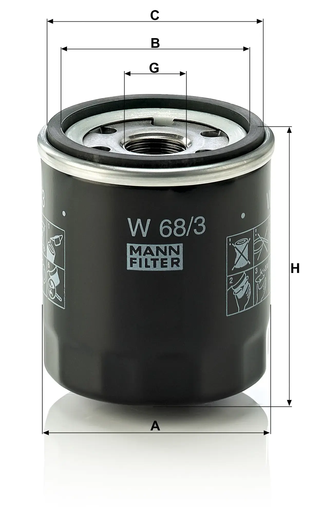 MANN-FILTER Oil Filter