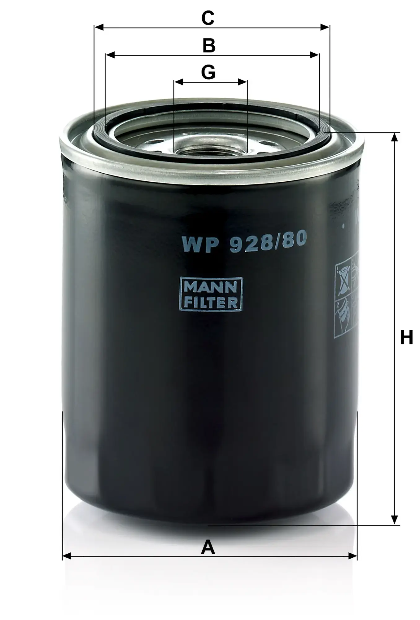 MANN-FILTER Oil Filter
