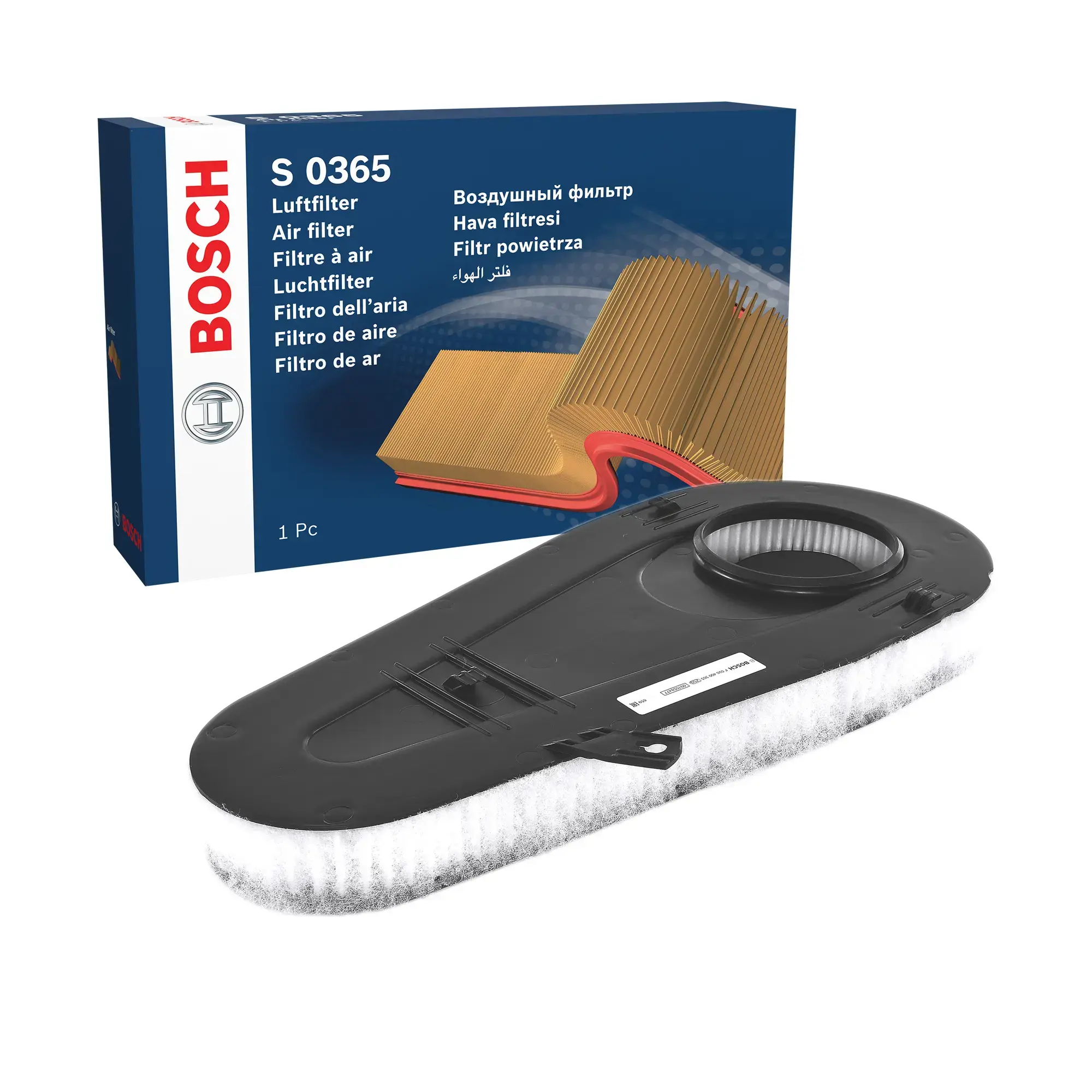 Bosch S0105 F026400105 – Filtre à Air Auto De Qualité OE Pour Moteur Protégé Et Performant