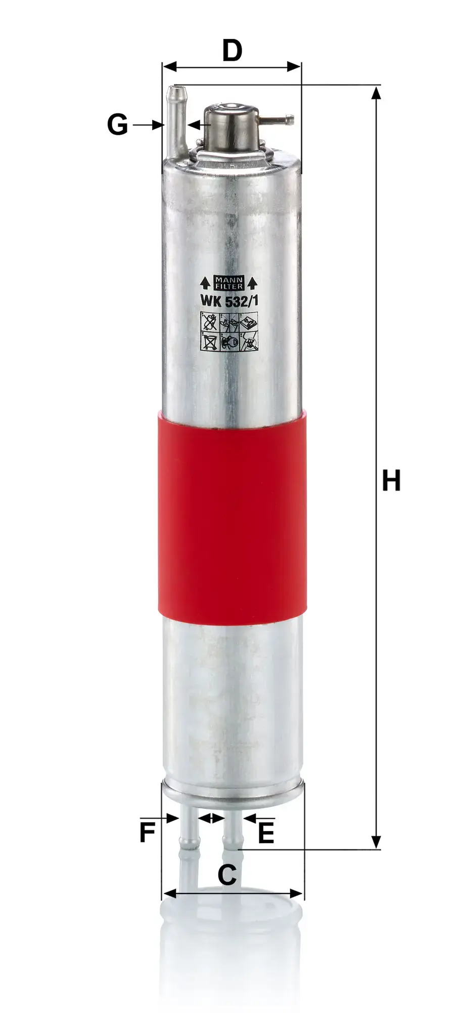 MANN-FILTER Fuel Filter