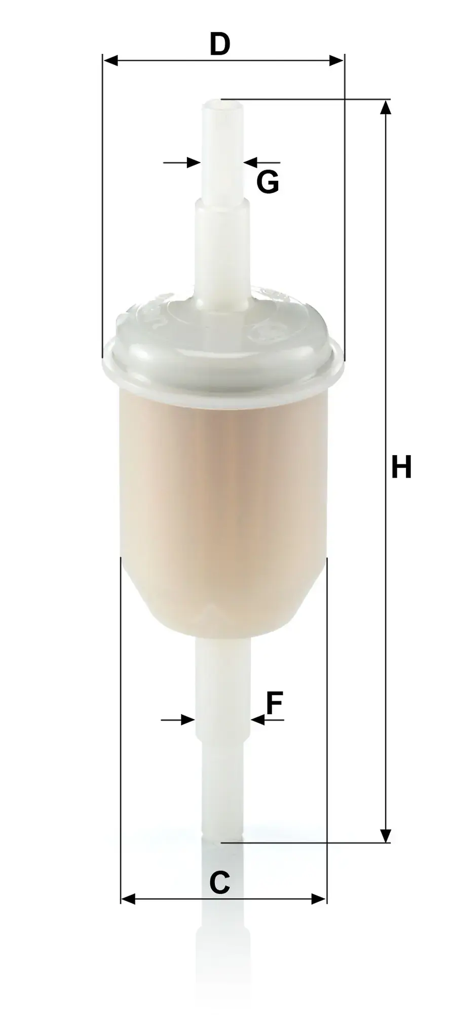 MANN-FILTER Fuel Filter