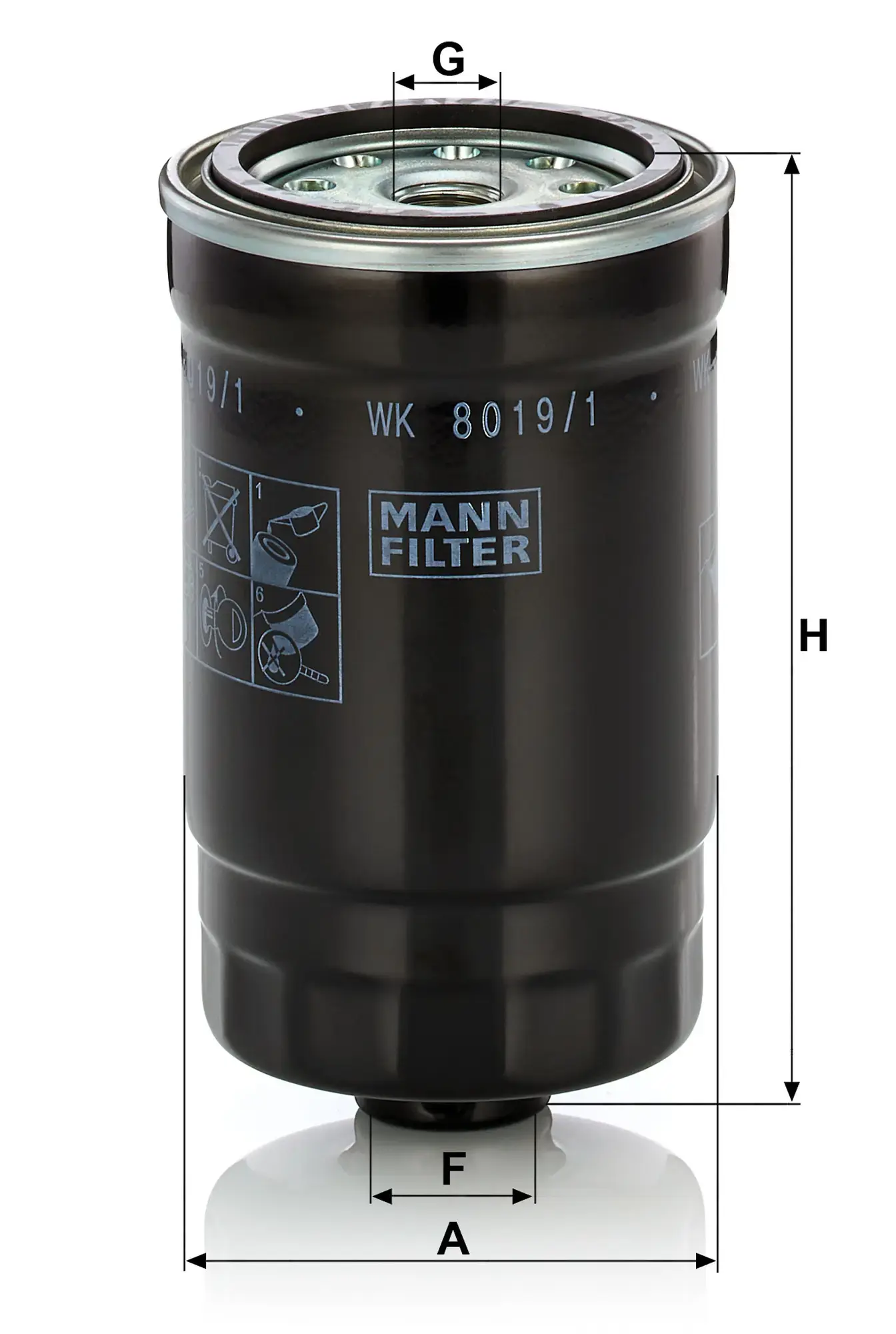 MANN-FILTER Fuel Filter