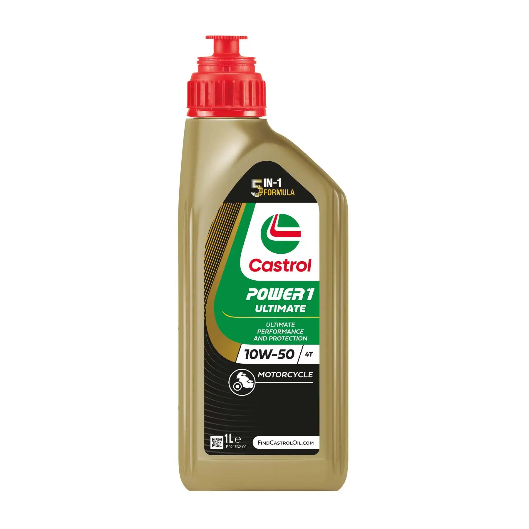 Castrol POWER1 ULTIMATE 4T 10W-50 Motorcycle Oil 1L