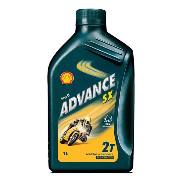 Shell Advance SX  Motorcycle 2 Stroke - 1Ltr