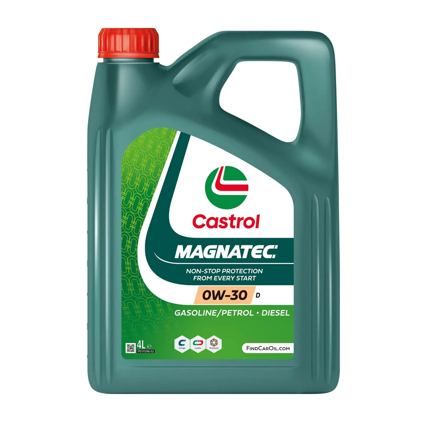 Castrol Magnatec D Engine Oil - 0W-30 - 4Ltr