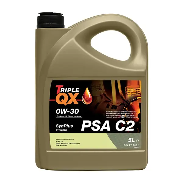 Triple QX SYNPLUS PSA C2 0W-30 5 Ltr