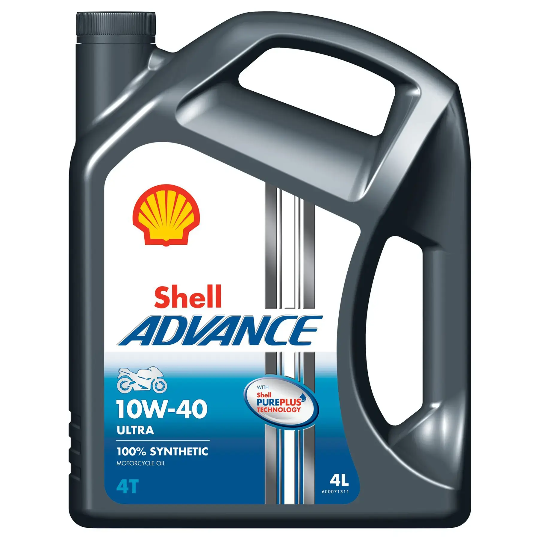 Shell Advance 4T 10W-40 Ultra FS Motorcycle 4 Stroke - 4Ltr