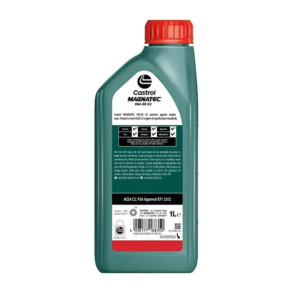 Castrol Magnatec C2 Engine Oil - 0W-30 - 1Ltr