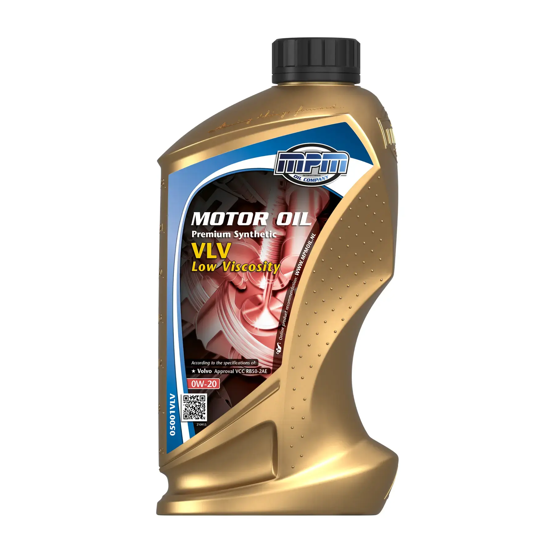 MPM Motor Oil 0W-20 Premium Synthetic Low Viscosity 1L