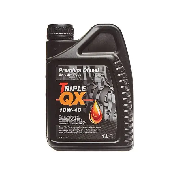 Triple QX Semi Synthetic Diesel Engine Oils 10W-40- 1ltr