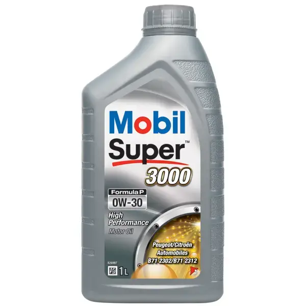 Mobil Super 3000 Formula P Engine Oil - 0W-30 - 1Ltr
