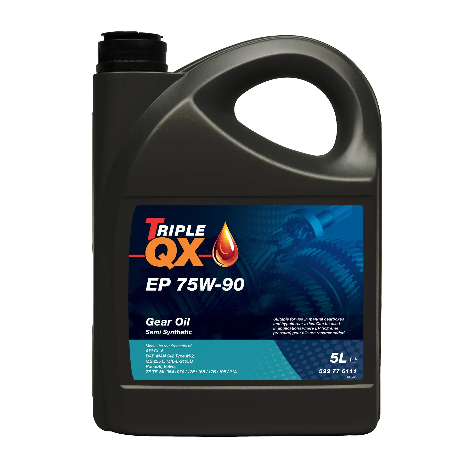Triple QX Semi Synthetic 75w-90 - 5Ltr
