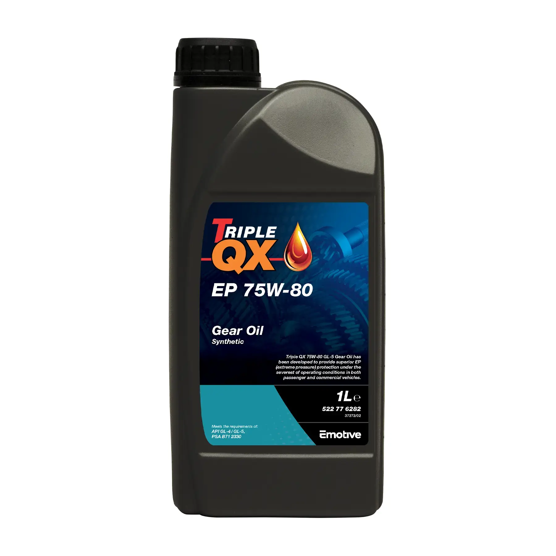 Triple QX 75W-80 API GL4/5 Fully Synthetic - 1 ltr