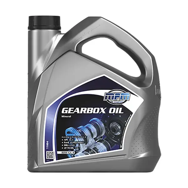 MPM Gearbox Oil SAE 80W GL-4 Mineral 4Ltr