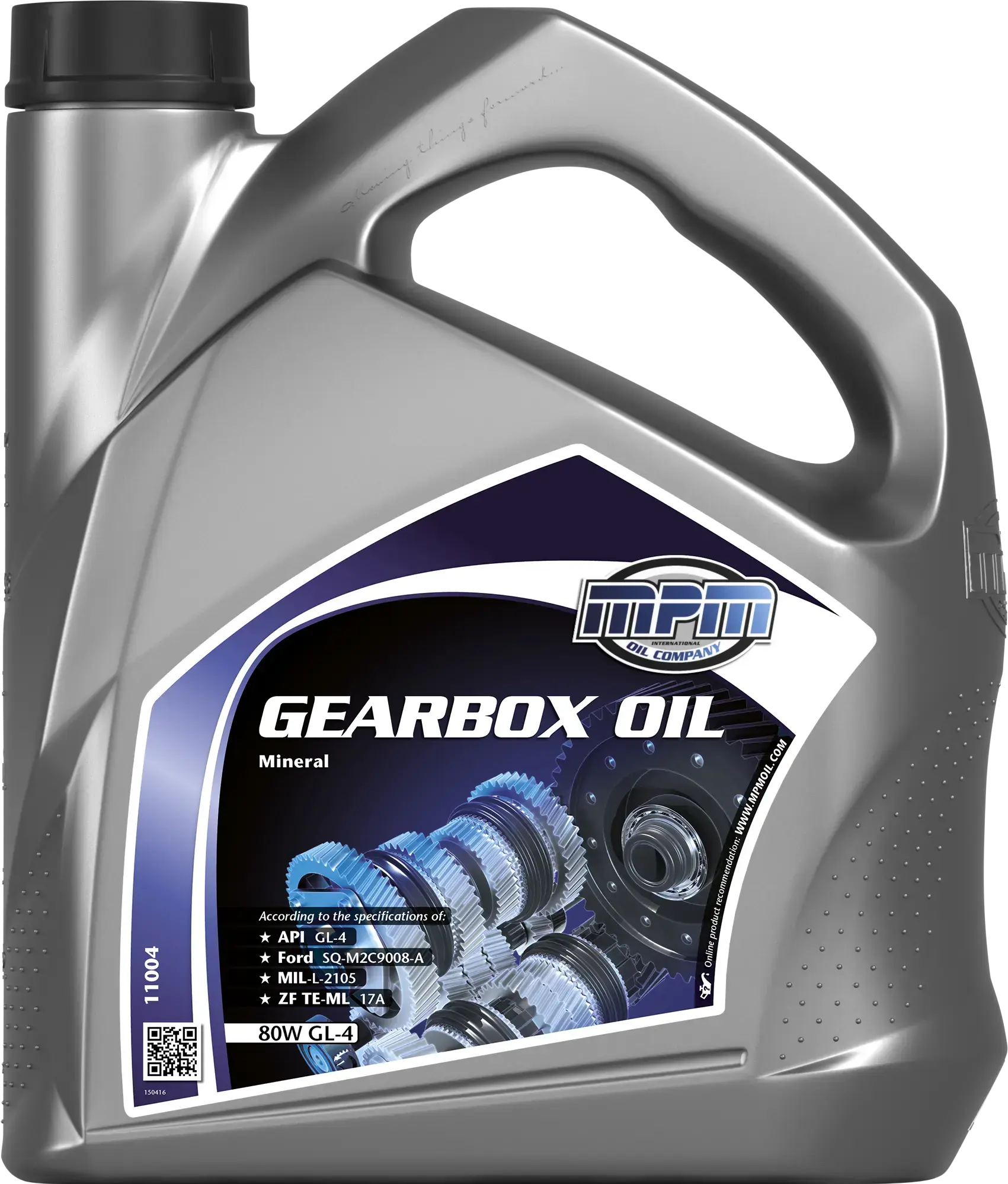MPM Gearbox Oil SAE 80W GL-4 Mineral 4Ltr