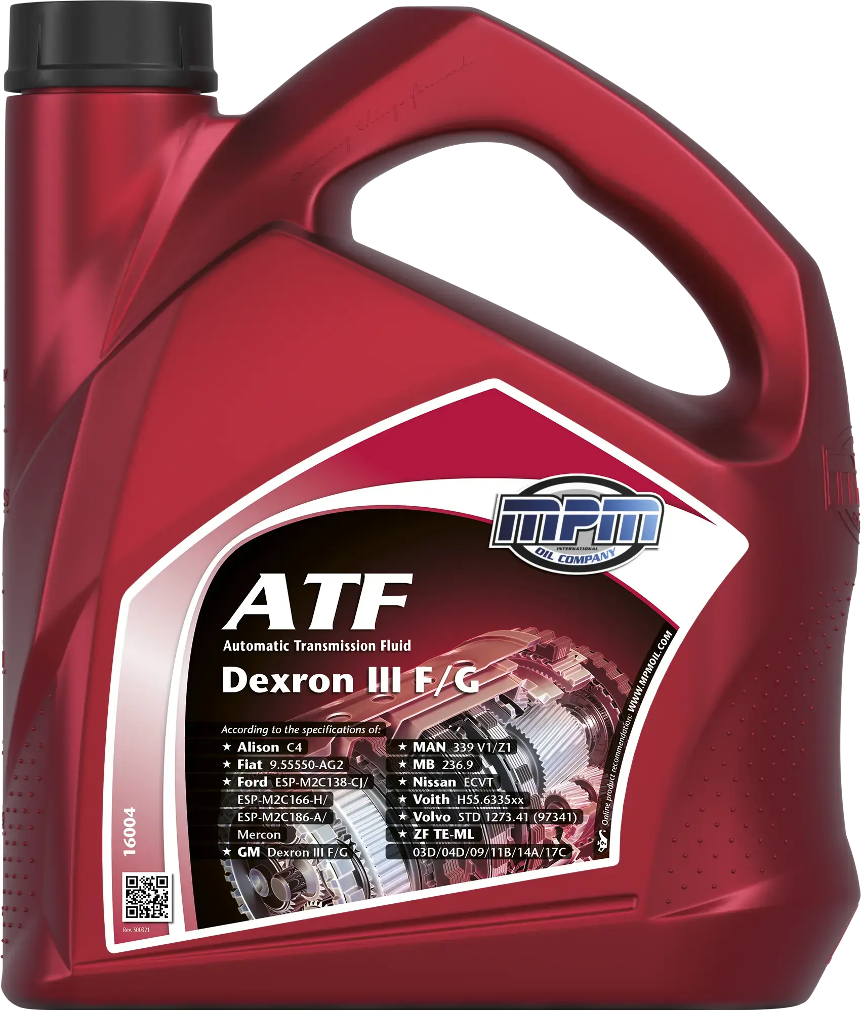 MPM ATF Dexron III F/G 4Ltr