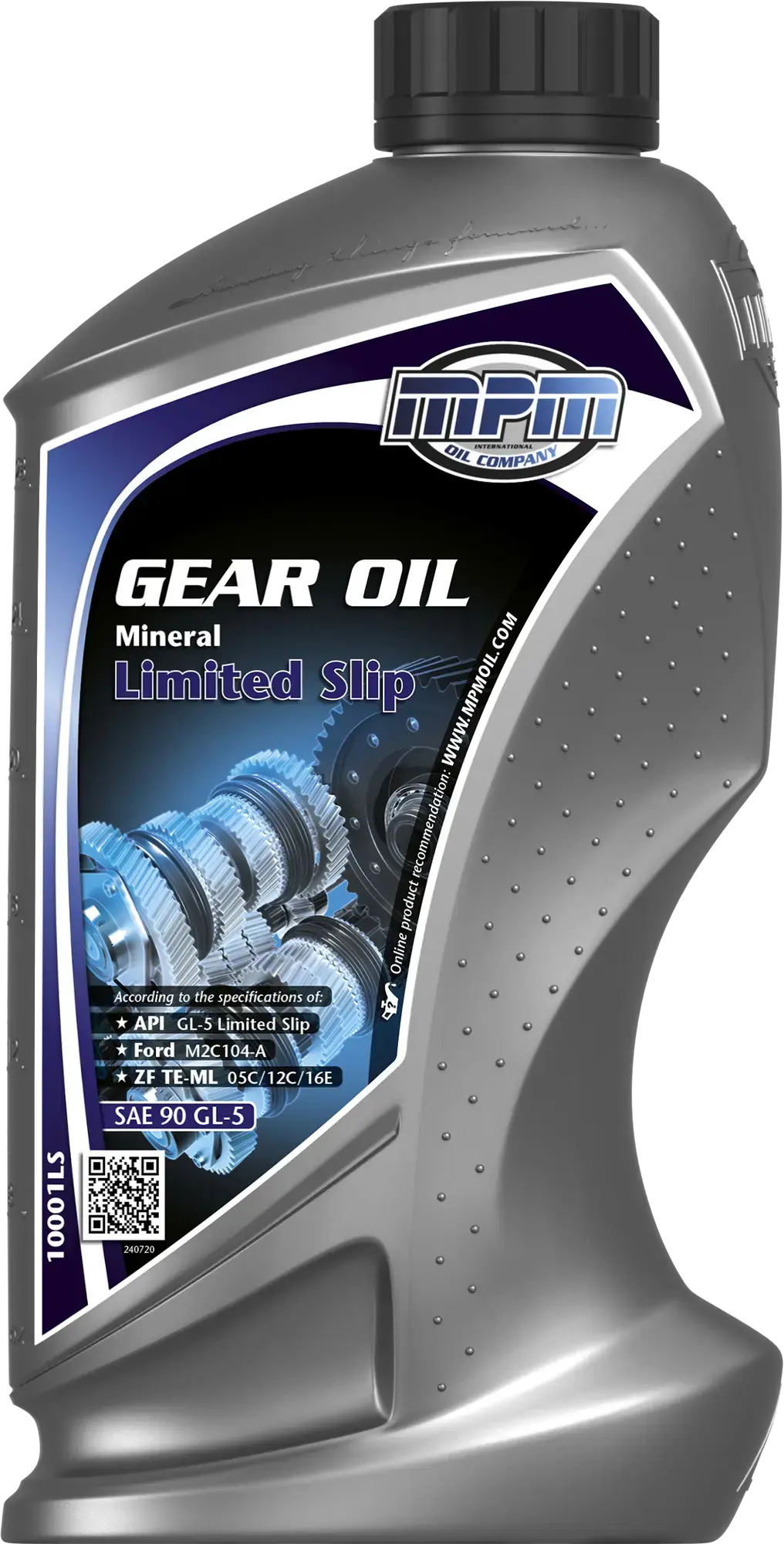MPM Gearbox Oil SAE 90 GL-5 MINERAL LIMITED SLIP 1L