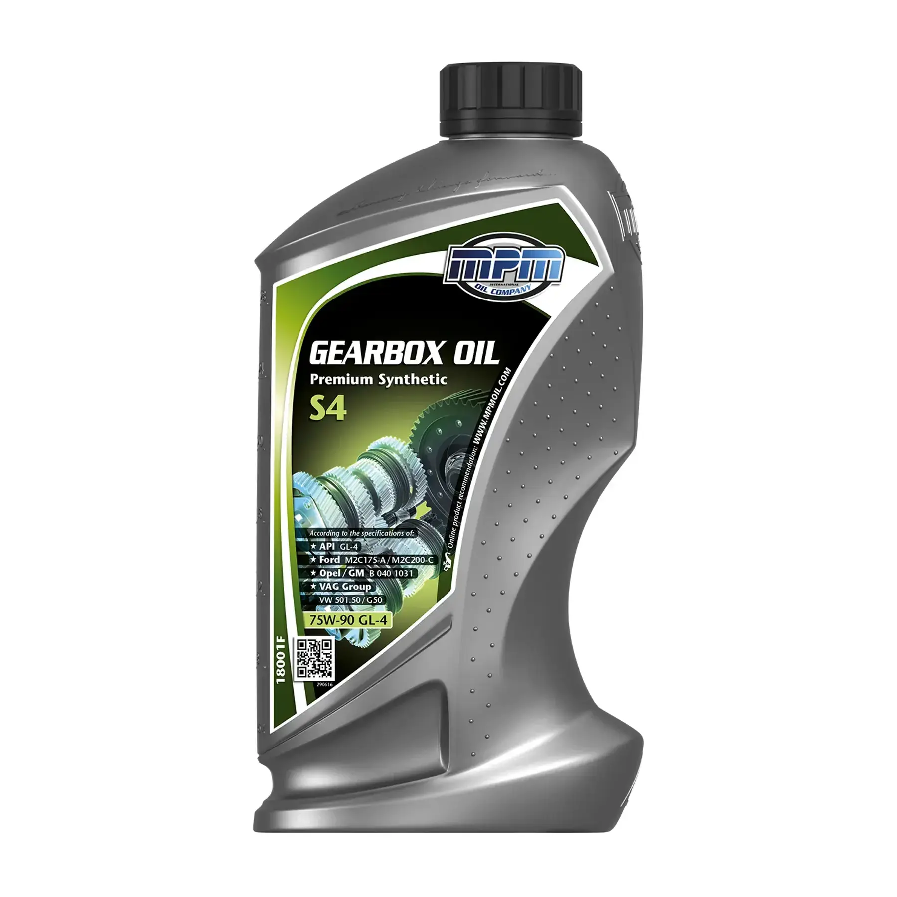 MPM Gearbox Oil 75W-90 GL-4 Premium Synthetic S4 1L