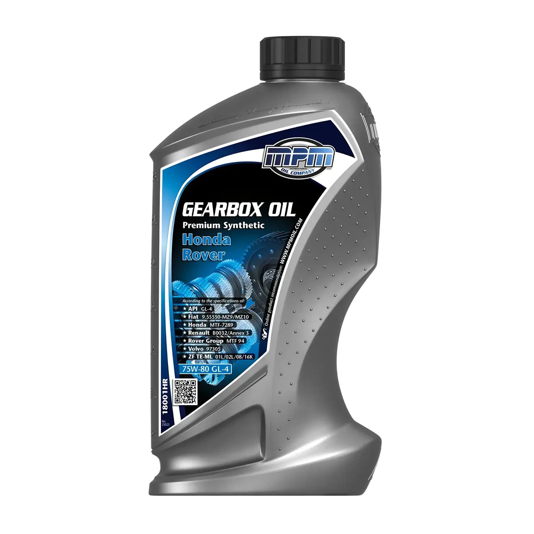MPM Gearbox Oil 75W-80 GL-4 Premium Synthetic HR 1L