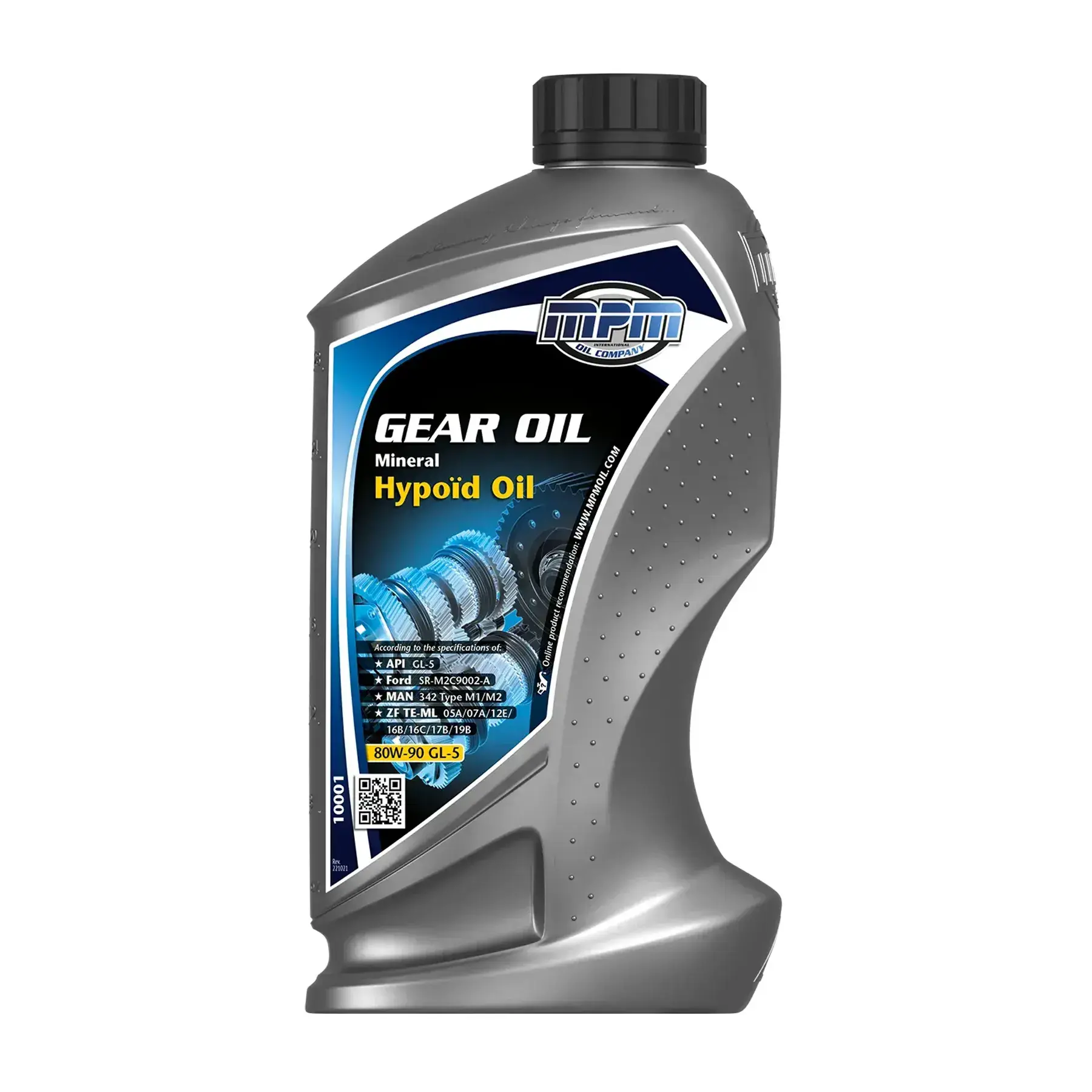MPM Gear Oil 80W-90 GL-5 Mineral Hypoïd Oil 1L