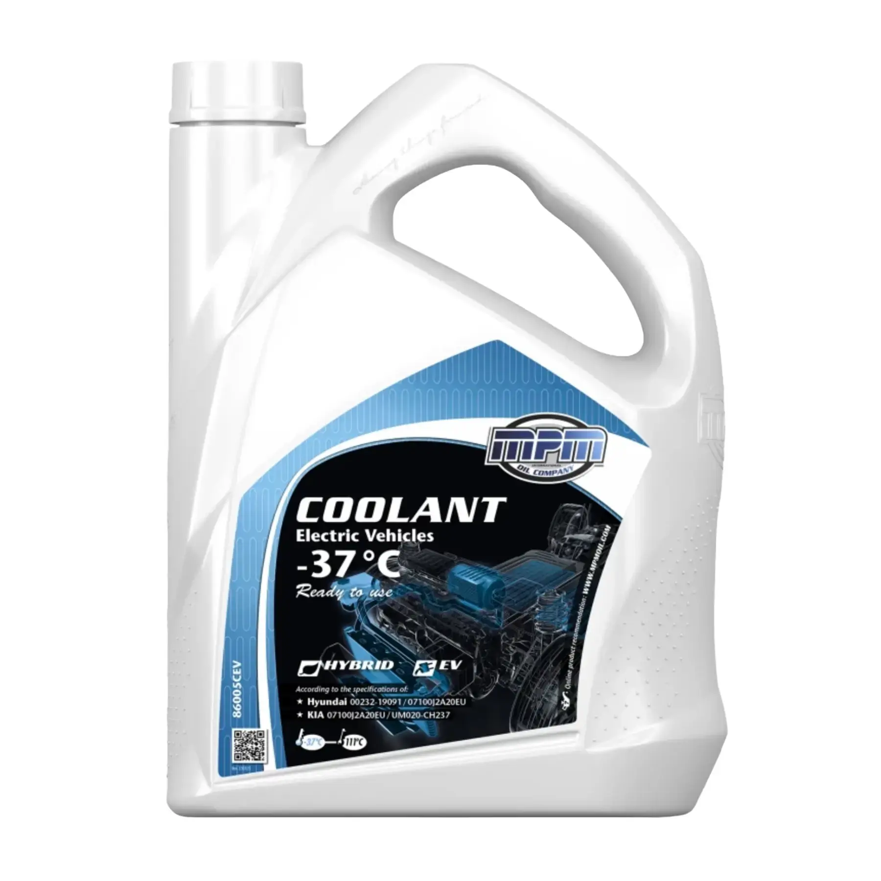 MPM Coolant Electric Vehicles -37°C Ready to Use 5L