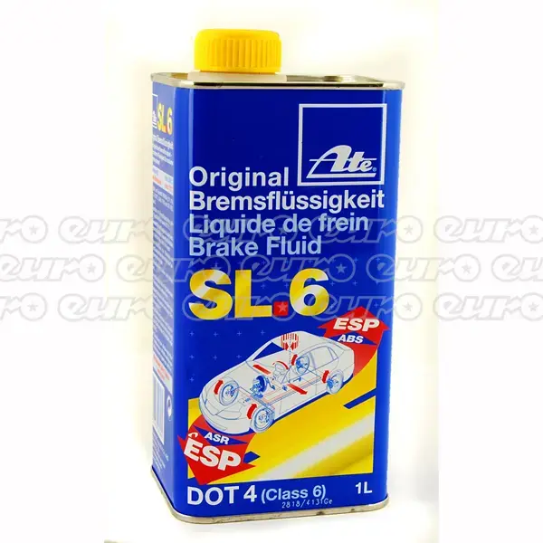 ATE SL6 Dot4 Brake Fluid - 1ltr