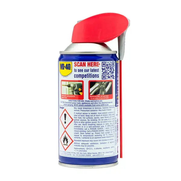 WD-40 Original Multi-Purpose Smart Straw Oil & Lubricant 300ml