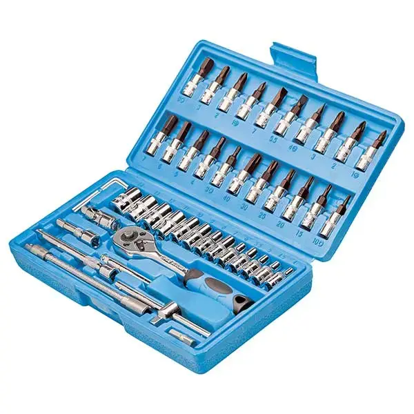 Top Tech 1/4" Socket & Bit Set (46pc)