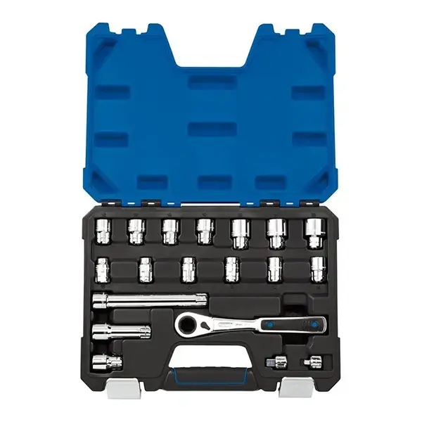 Draper Go Through' Metric Socket Set (19 piece)