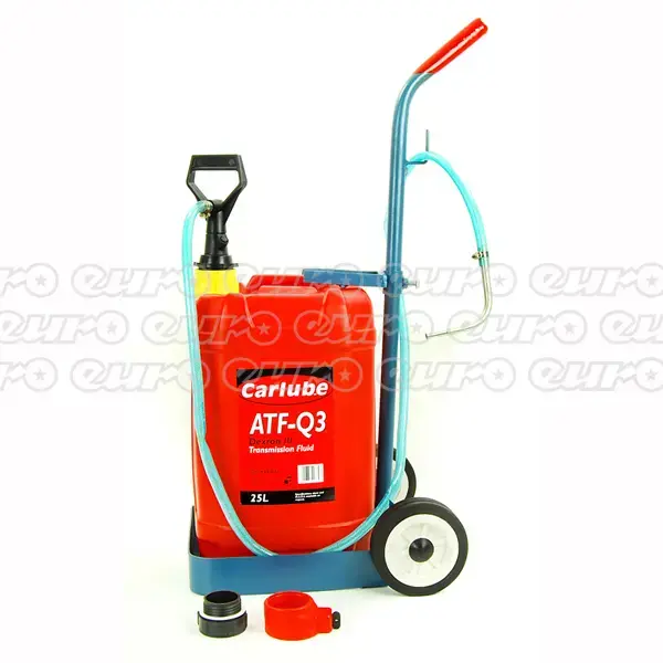 Lumeter 25Ltr Trans Oil Trolley & Pump For 25Ltr Drums, Gear Oil, ATF