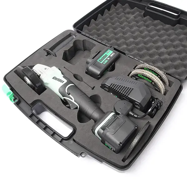 Kielder 115mm 18v Li-Ion TYPE18 Brushless Angle Grinder, 2 x 5.0Ah Kit