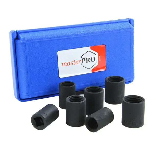 MasterPro Locking Wheel Nut and Stud Removal Tool Set