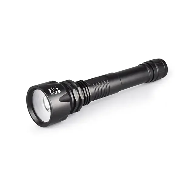 MasterPro USB Rechargeable Aluminium Flashlight Torch 10W LED 650LM 250mm