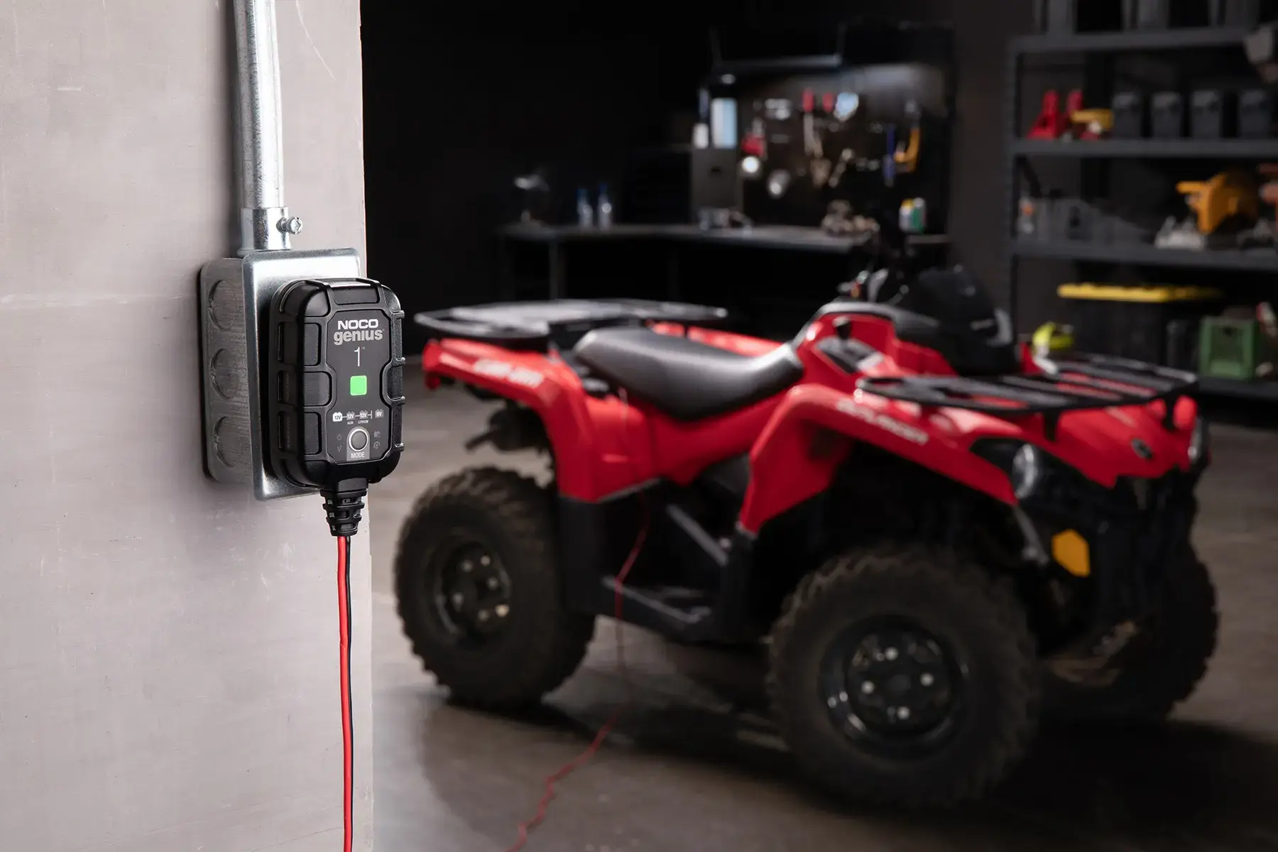 Noco GENIUS1 6V/12V 1-Amp Smart Battery Charger