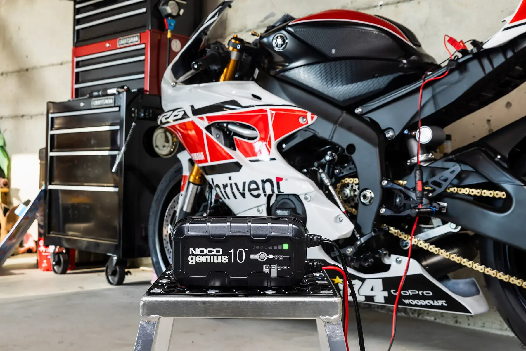 Noco GENIUS10 6V/12V 10-Amp Smart Battery Charger