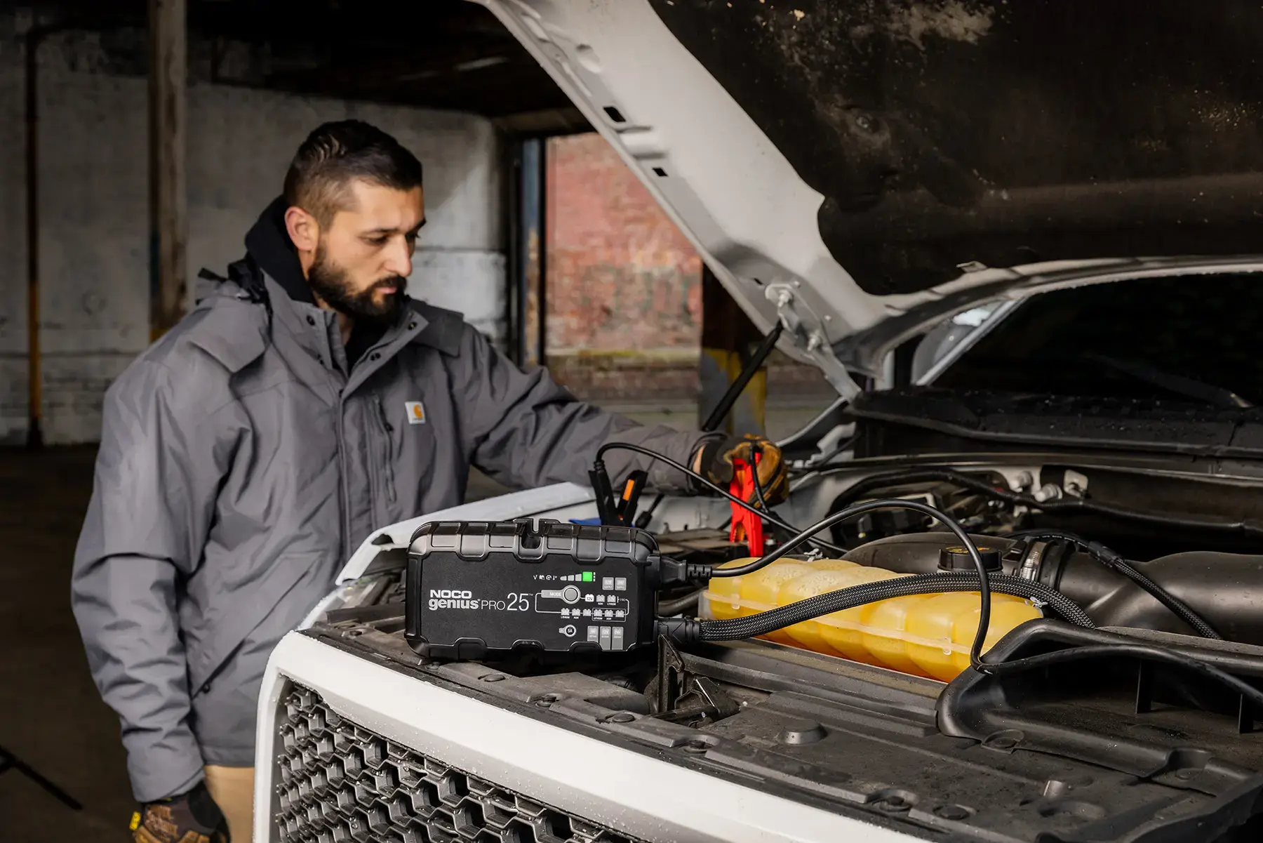 Noco GENIUSPRO25 6V/12V/24V 25-Amp Smart Battery Charger