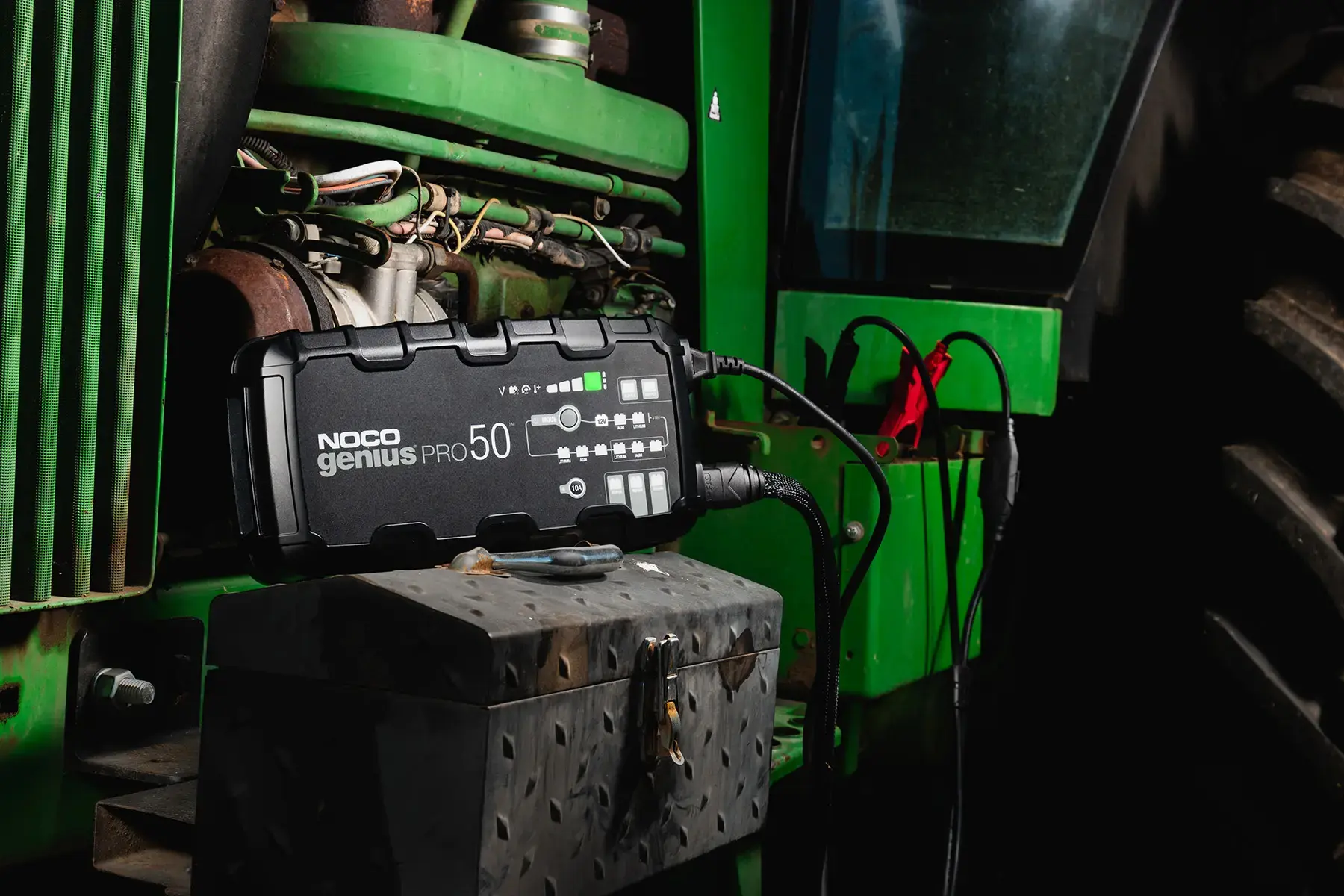 Noco GENIUSPRO50 6V/12V/24V 50-Amp Smart Battery Charger